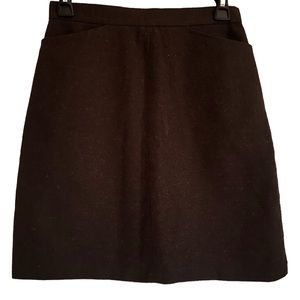 GAP, wool blend, mini skirt.